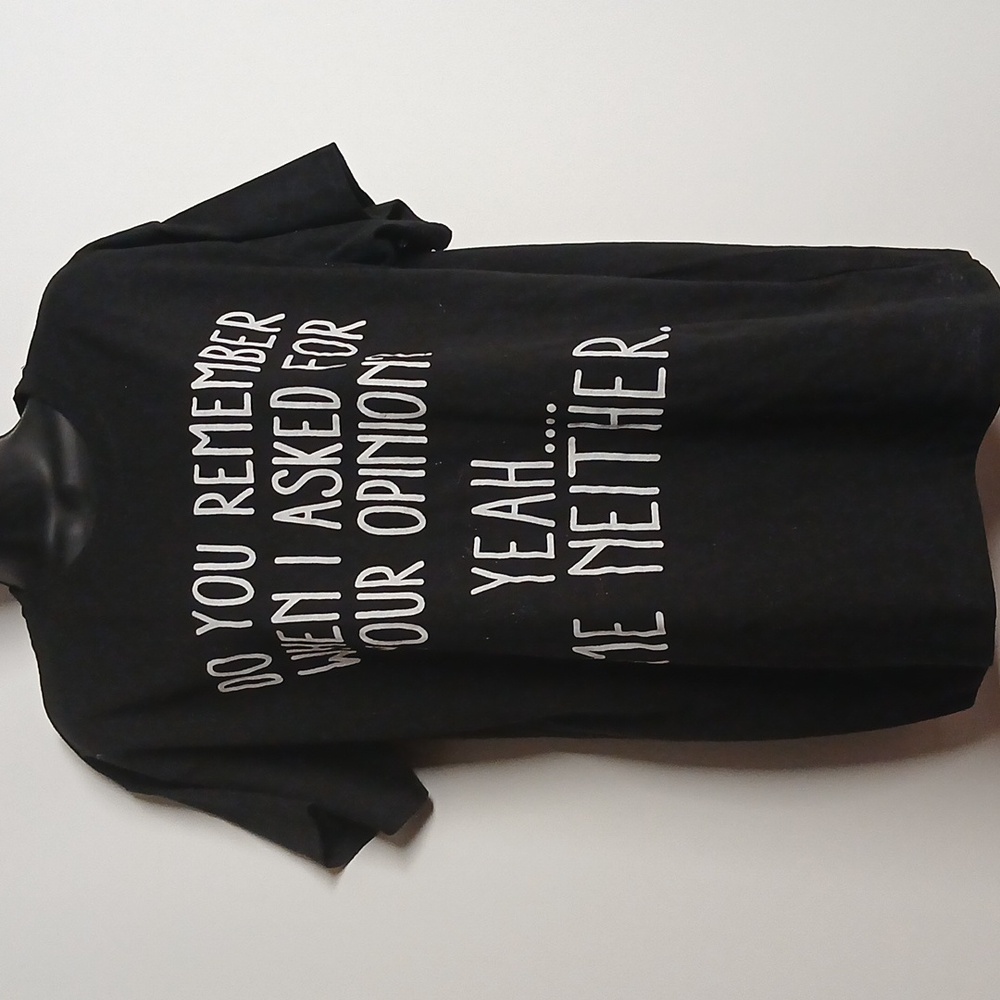Unisex Black NWOT Graphics T Shirt Size Large - Picture 5 of 8